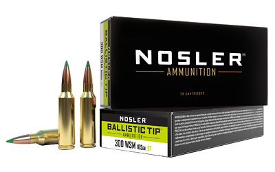 Nosler Bta 300wsm 165 Grain SP Ammunition – 20 Rounds