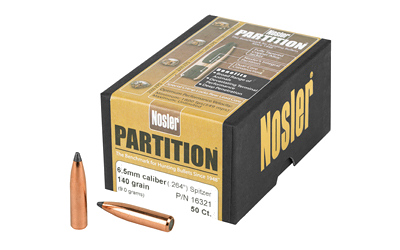 Nosler Sp Partition 50-Count 6.5mm 140 Grain Bullets – 50-Pack