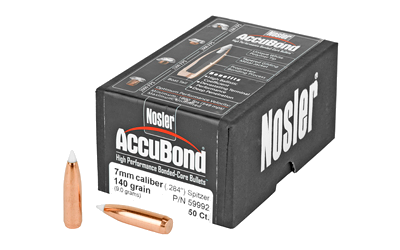 Nosler 7mm Accubond 50-Count 140 Grain Bullets – 50-Pack