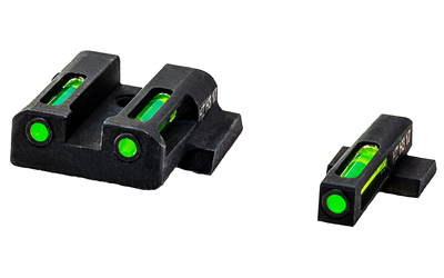 HiViz H3 Ns G/G Wh S&W M&P Shield Night Sights