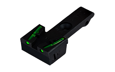 HiViz Adjustable Rug Revolver Gr/Rd Rear Sight