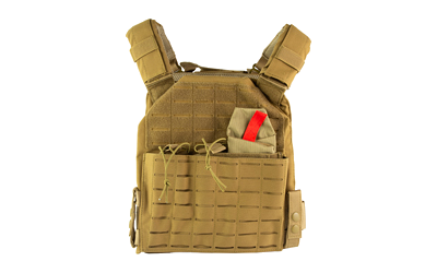 NcSTAR Lsr Plate Carrier Medium-2xl Tan Pouch