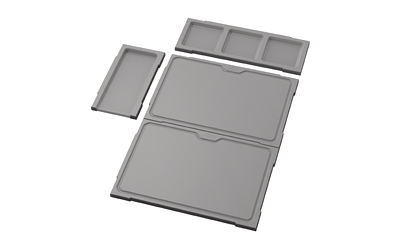 Outdoor Edge Cutcraft Cut Board 4-Piece Magazine