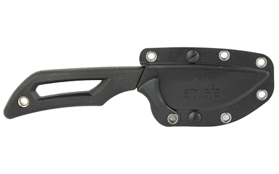 Outdoor Edge Pivot Drop-Point Black with Sheath
