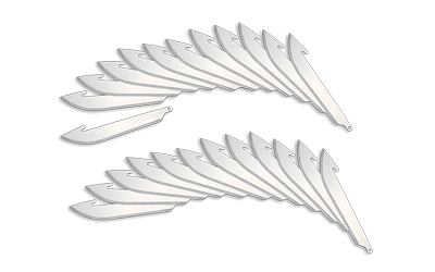 Outdoor Edge Drop-Point 3.5" 24-Pack