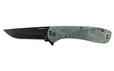 Outdoor Edge Razor Vx1 Spring Assisted Green Knife