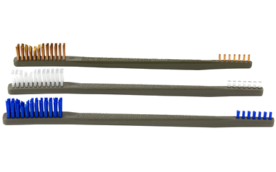 Otis Technology Receiver Brush Nylon Blue Nylon 3-Pack