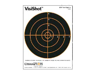 Champion Traps & Targets Visishot 8" Bullseye 10-Pack