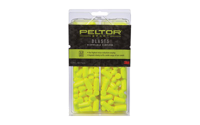 3M/Peltor Sportblast Disposable Earplugs 80-Pair
