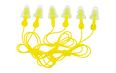 3M/Peltor Reuse Tri-Flange Earplugs 3-Pack