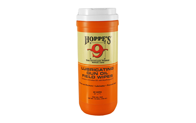 Hoppe's Hoppes Gun Oil Wipes 7x8" 120-Count