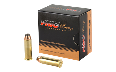 PMC Ammunition .44 Magnum 180 Grain Jacketed Hollow Point Ammunition – 25 Rounds