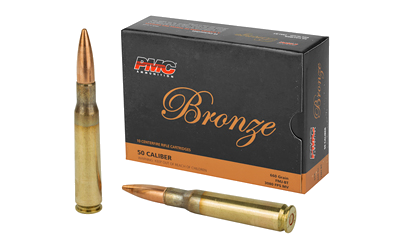 PMC Ammunition .50 BMG 660 Grain Full Metal Jacket Ammunition – 10 Rounds
