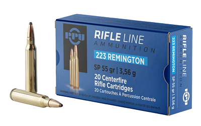 Prvi Partizan .223 Rem 55 Grain SP Ammunition – 20 Rounds
