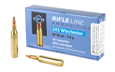 Prvi Partizan .243 Win 90 Grain SP Ammunition – 20 Rounds