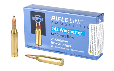Prvi Partizan .243 Win 100 Grain SP Ammunition – 20 Rounds