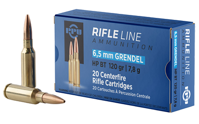 Prvi Partizan 6.5 Grendel 120 Grain Full Metal Jacket Ammunition – 20 Rounds