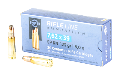 Prvi Partizan 7.62x39 123 Grain SP Ammunition – 20 Rounds