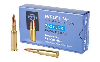 Prvi Partizan Fmj 7.62x54R 182 Grain Full Metal Jacket Ammunition – 20 Rounds