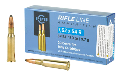 Prvi Partizan 7.62x54R 150 Grain SP Ammunition – 20 Rounds