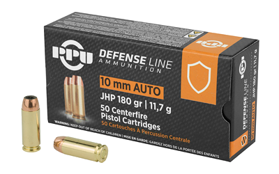 Prvi Partizan 10mm 180 Grain Jacketed Hollow Point Ammunition – 50 Rounds
