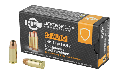 Prvi Partizan .32 ACP 71 Grain Jacketed Hollow Point Ammunition – 50 Rounds