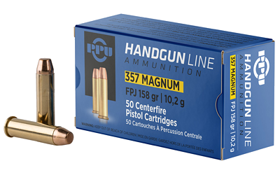 Prvi Partizan .357 Magnum 158 Grain Jacketed Hollow Point Ammunition – 50 Rounds