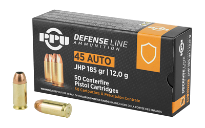Prvi Partizan .45 ACP 185 Grain Jacketed Hollow Point Ammunition – 50 Rounds