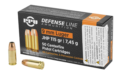 Prvi Partizan 9mm 115 Grain Jacketed Hollow Point Ammunition – 50 Rounds