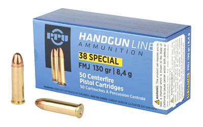Prvi Partizan .38 Special 130 Grain Full Metal Jacket Ammunition – 50 Rounds