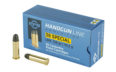 Prvi Partizan .38 Special 158 Grain LRN Ammunition – 50 Rounds