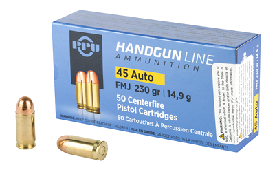 Prvi Partizan .45 ACP 230 Grain Full Metal Jacket Ammunition – 50 Rounds