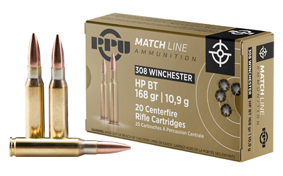Prvi Partizan .308 Win 168 Grain Ammunition – 20 Rounds