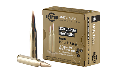 Prvi Partizan 338 Lapua Match .338 Lapua 240 Grain Ammunition – 10 Rounds