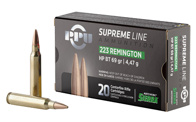 Prvi Partizan Supreme .223 Rem 69 Grain Ammunition – 20 Rounds