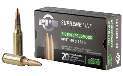 Prvi Partizan Supreme 6.5 Creedmoor 140 Grain Ammunition – 20 Rounds