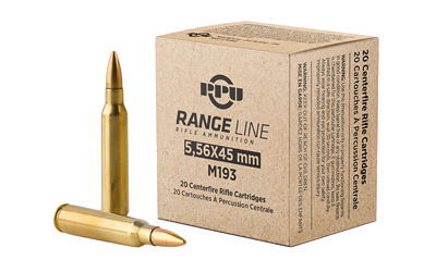 Prvi Partizan Range 5.56 NATO 55 Grain Ammunition – 20 Rounds