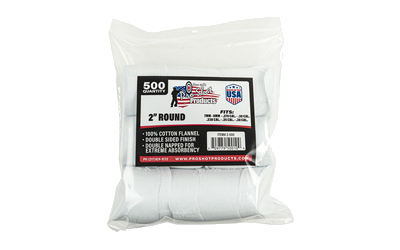 Pro-Shot Products Patches .70–.38 Caliber 500-Pack