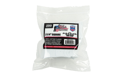 Pro-Shot Products Patches .35–.45 Caliber/410 Gauge 250-Pack