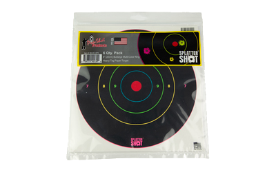 Pro-Shot Products Proshot 8" Multi Clr Bullseye 6-Pack Scope Rings