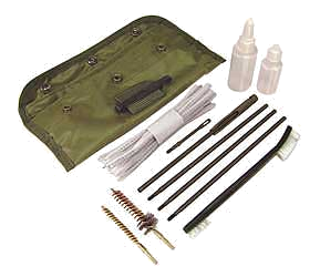 PS Products AR-15/M16 Gi Field OD Green Pouch Cleaning Kit