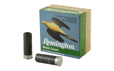 Remington Gam Load 12 Gauge #8 Shot Ammunition – 25 Rounds