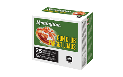 Remington Gun Club 12 Gauge #8 Shot Ammunition – 25 Rounds