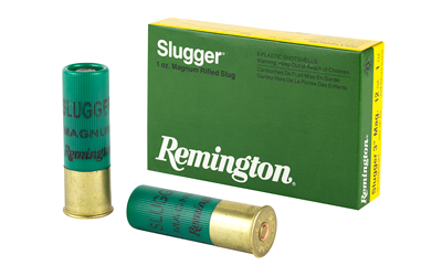 Remington Slgr 12 Gauge SLUG Ammunition – 5 Rounds
