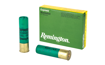 Remington Exp 12 Gauge BUCKSHOT Ammunition – 5 Rounds