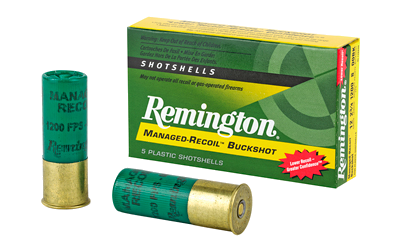 Remington Exp Mr 12 Gauge BUCKSHOT Ammunition – 5 Rounds