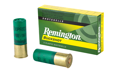 Remington Exp 12 Gauge BUCKSHOT Ammunition – 5 Rounds