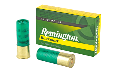 Remington Exp 12 Gauge BUCKSHOT Ammunition – 5 Rounds