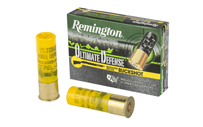 Remington Ult Def 20 Gauge BUCKSHOT Ammunition – 5 Rounds