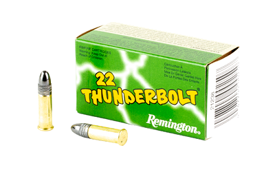 Remington Thndrbolt .22 LR 40 Grain Ammunition – 50 Rounds